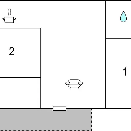 1 Bedroom Cozy In